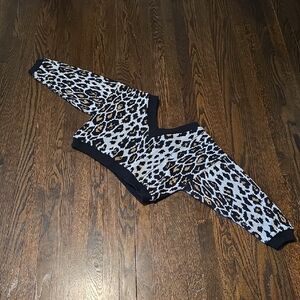 Leopard Print Kids Leggings